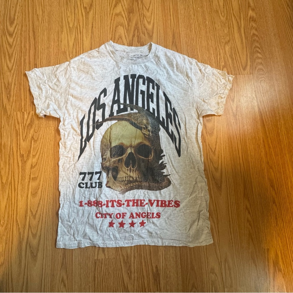 Men’s Los Angeles Graphic T-Shirt - White M